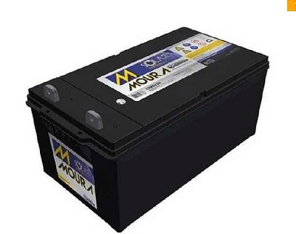 Bateria estacionaria selada pb-acido 12v 105ah - moura