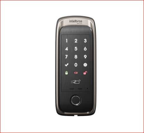 Fechadura digital intelbras ifr 2020 smart sobrepor