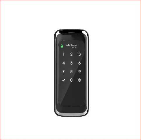 Fechadura digital intelbras mfr 1001 smart sobrepor