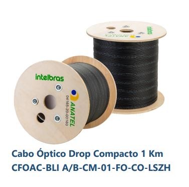 Cabo optico drop 1fo cfoac-bli  1km