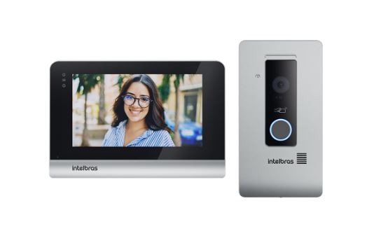 Video porteiro ip intelbras wi-fi mvw 7070+