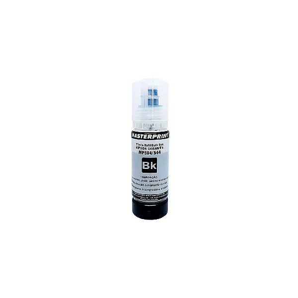 Refil tinta b ink epson master 504 544 corante bk 70ml r-ep70bk
