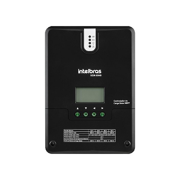 Solar controlador de carga mppt ecm 6048 - kit
