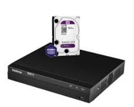 Dvr mhdx 8 canais intelbras hdcvi 1208-c c  hd 1tb dual audio