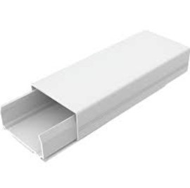 Canaleta 20x20 s divisoria c adesivo branco