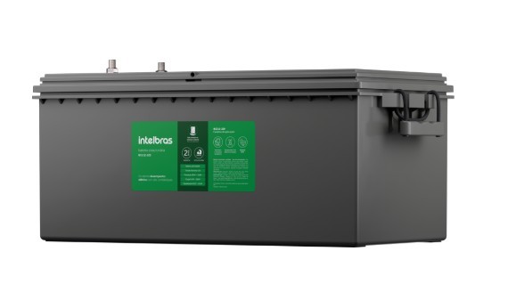 Bateria estacionaria selada pb-acido 12v 220ah - intelbras kit
