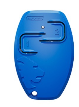Controle rossi nhcs rc 433 mhz azul