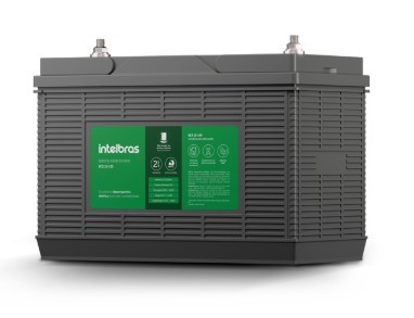 Bateria estacionaria selada pb-acido 12v 105ah - intelbras