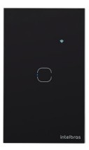Automacao interruptor inteligente zigbee intelbras eiz 1101 touch preto