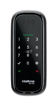 Fechadura digital intelbras mfr 2030 smart sobrepor