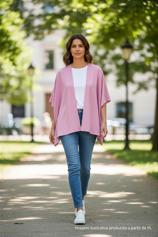 Kimono Londres Rosa