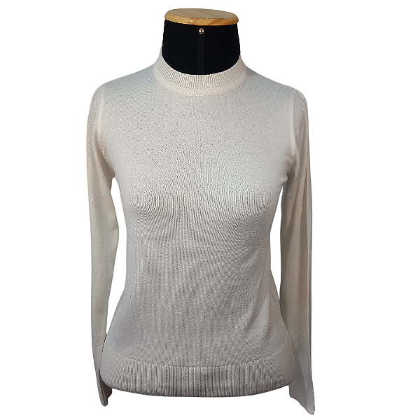 Tricot Decote Careca Off