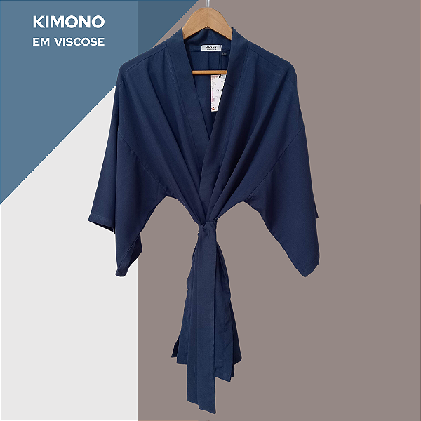 Kimono Madrid Marinho