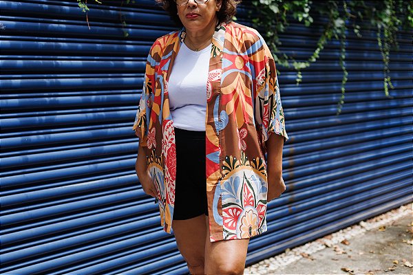 Kimono Madrid Ladrilho