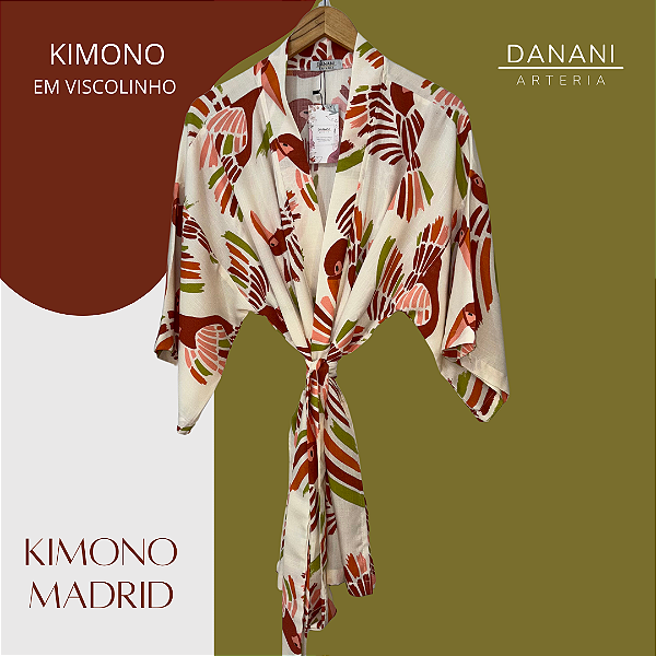 Kimono Madrid Tucano Terracota