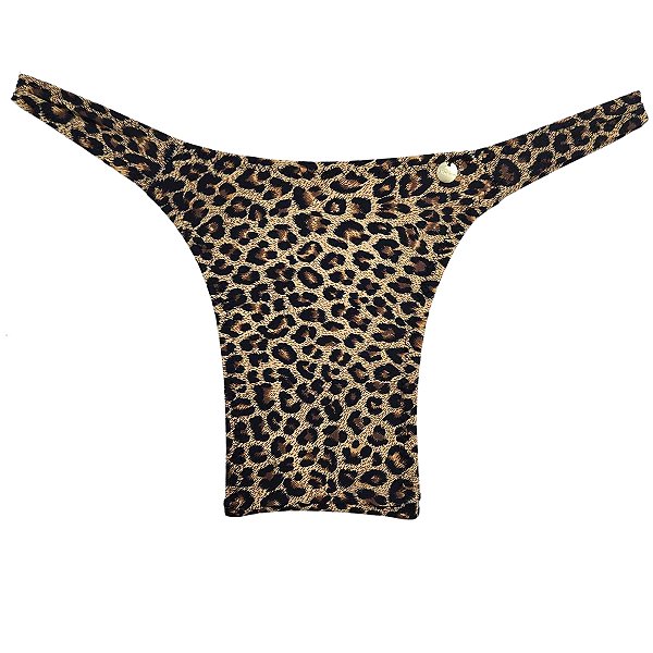 Calcinha para aquendar estampa Oncinha suplex tucking trans drag travs