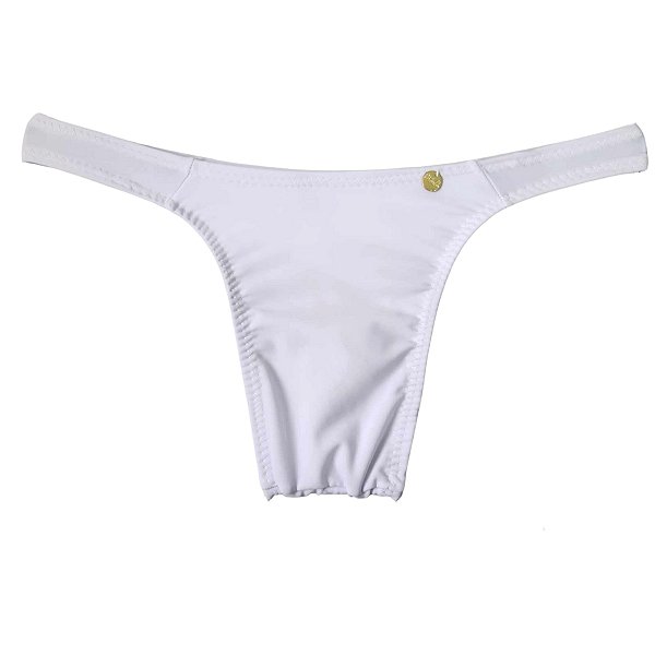 Calcinha para mulher trans aquendar branca lisa