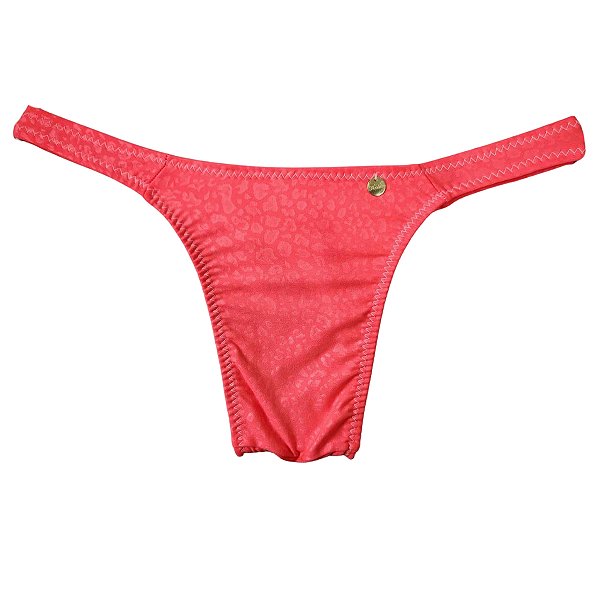 Calcinha para mulher trans aquendar estampa 3d oncinha rosa