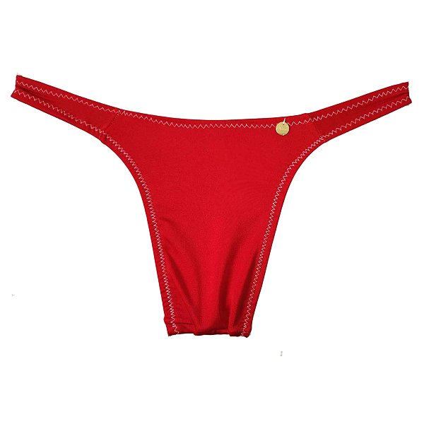 Calcinha para aquendar em Lycra Brilho tucking trans drag travs vermelho