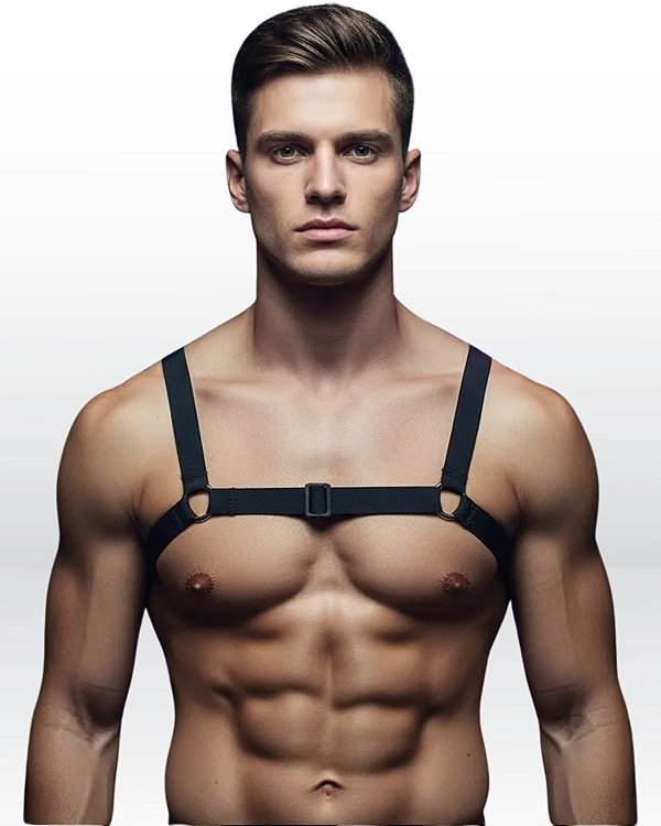 Arreio Harness Peitoral elastico Masculino modelo H