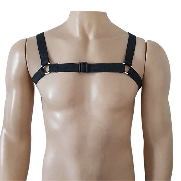 Arreio Harness Peitoral elastico Masculino modelo H