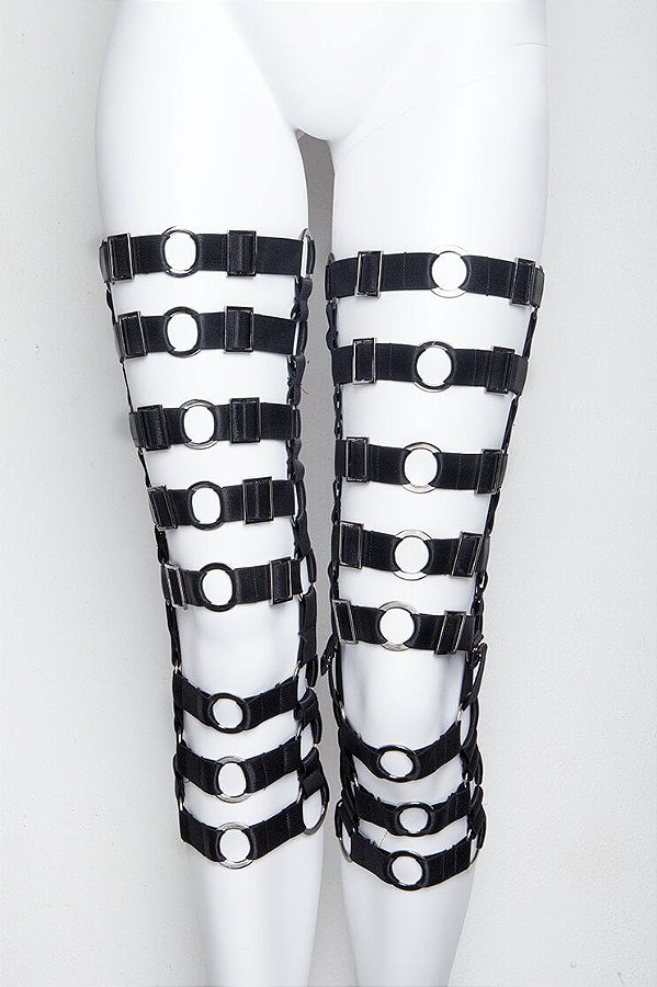 Cinta Liga Elástica Regulável Preta