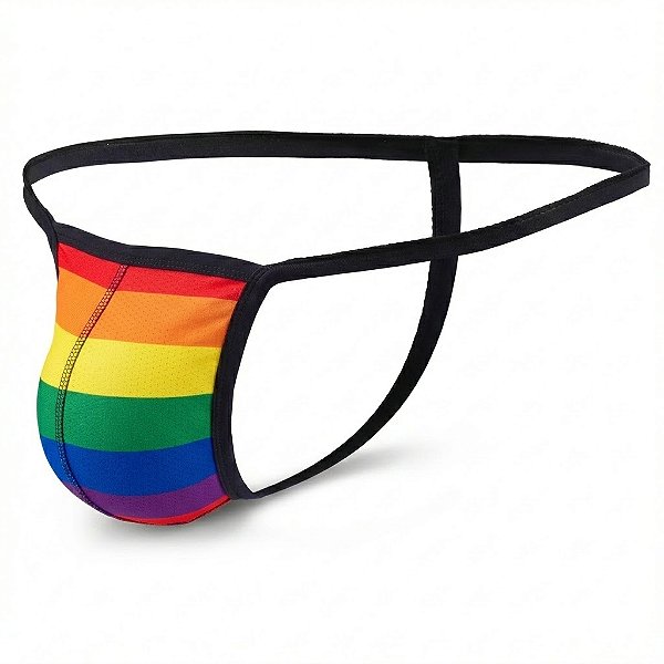 Jockstrap Fio Dental Pride em Lycra
