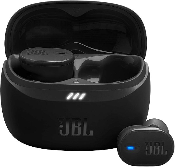 Fone de Ouvido JBL Tune Buds 2 Bluetooth, True Wireless com Cancelamento de Ruído Preto