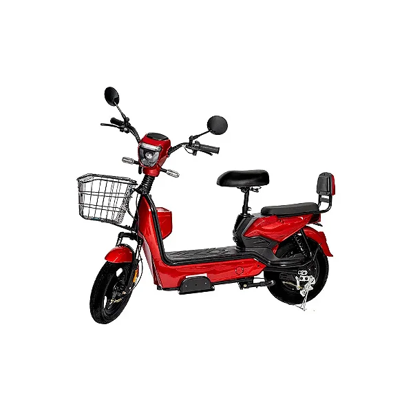 Bike Elétrica Primar Bike07 1000W Bateria 48V 15Ah Até 32 Km/H | Vinho