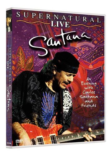 Dvd - Santana - Supernatural Live