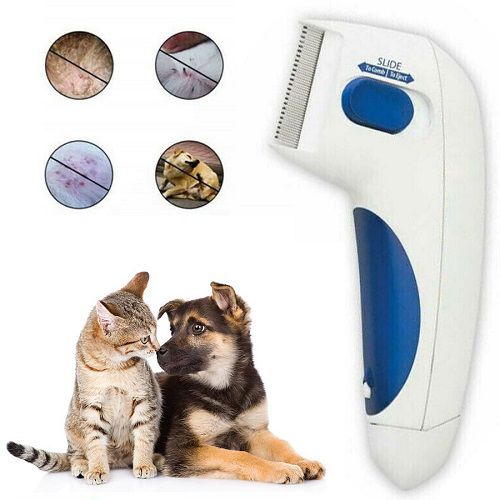 Pente Eletrico Antipulgas Carrapatos Piolhos De Cães e Gatos