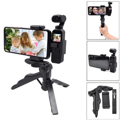 Suporte e Mini Tripé Para Celular e Câmera Osmo Pocket Dobe