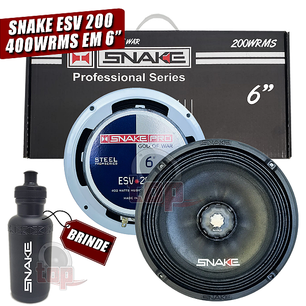 MB ESV 200 6" 4Ohms 200WRMS (SNAKE)