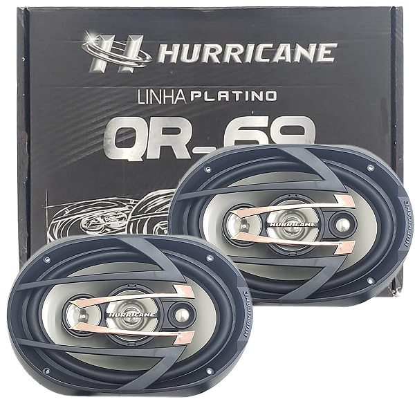 KIT 6X9 - QR69 QUADRIAXIAL (300WRMS) (150WRMS CADA)