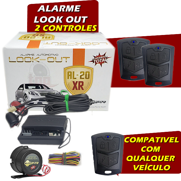 ALARME AL20XR 2 CONTROLES (LOOK OUT)