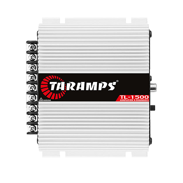 AMPLIFICADOR TL1500X3 ENTRADA FIO OU RCA  (TARAMPS)