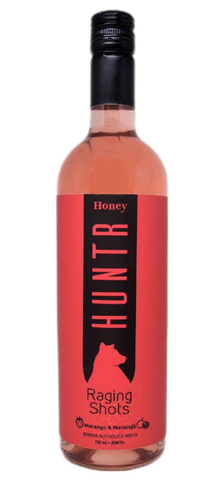 Bebida Mista Honey Hunter Morango e Maracujá 750ml