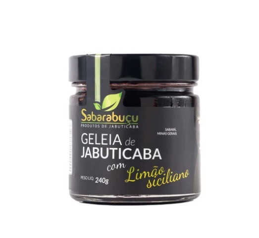 Geleia de Jabuticaba Sabarabuçu Limão Siciliano