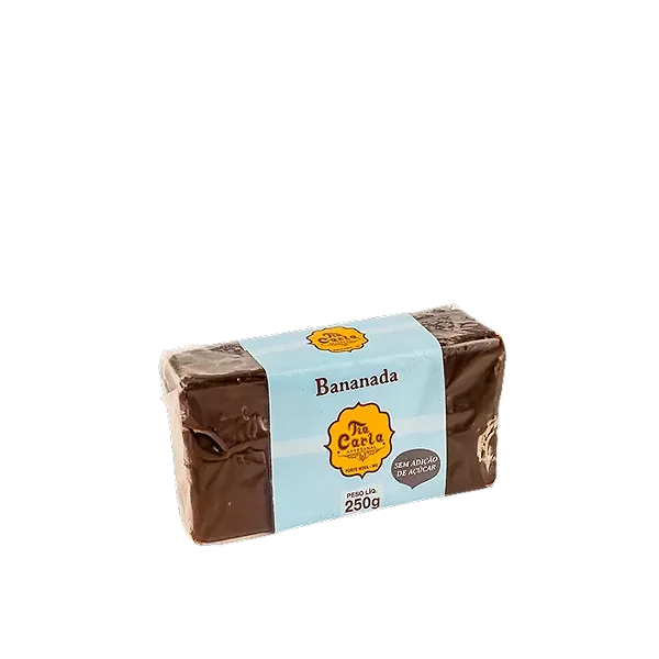 Bananada Sem Adição de Açúcar 250g