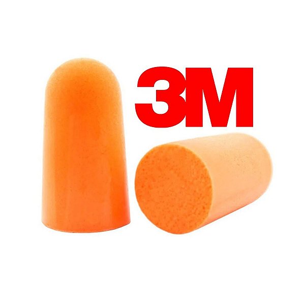 Protetor Auricular 3M Espuma Abafador Tampão Sem Cordão Para Dormir
