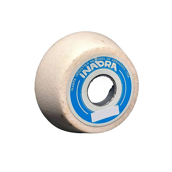 Rebolo Copo Cônico Branco Para Retífica 127 X 45 X 31,75mm