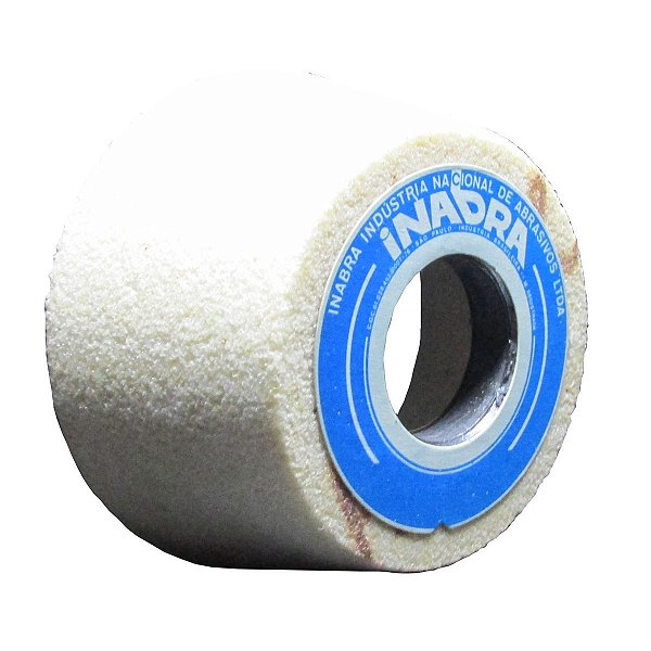 Rebolo Copo Cônico Branco Para Retífica 4" x 2" x 31,75mm