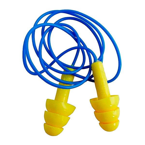 Protetor Auricular Para Dormir Tipo Plug Silicone Cordão CA