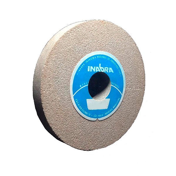 Rebolo Pedra Esmeril Afiação Videa 10 x1 Pol - 254 x 25.4mm