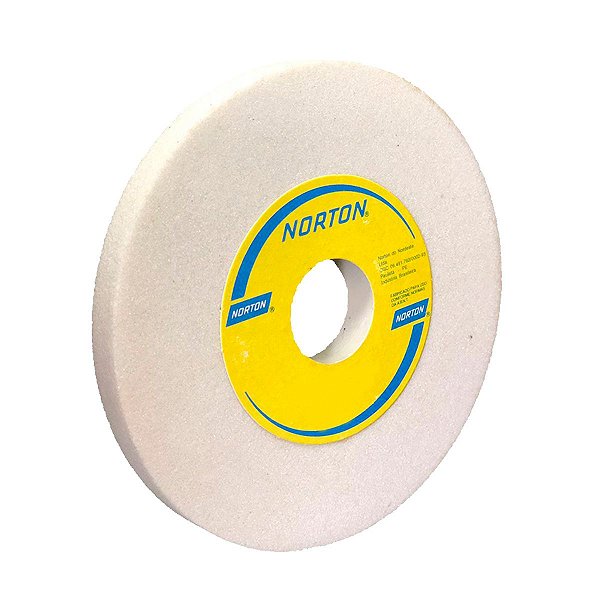 Rebolo Reto Esmeril Branco 6 X 1/2 Afiar Alicate Cuticula