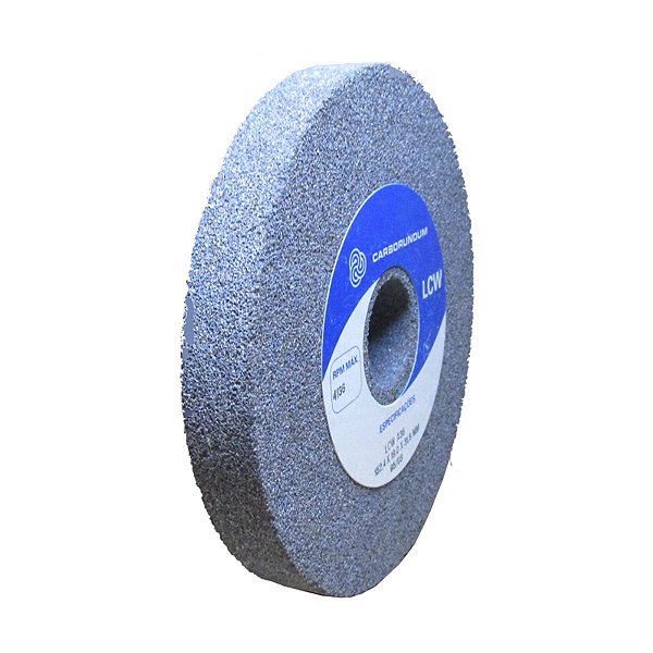 Rebolo Reto Pedra Esmeril Cinza Para Aço 6 X 3/4 -152 X19mm