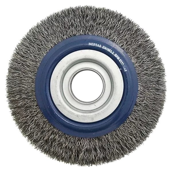 Escova De Aço Circular Rotativa Fio 12 Pol X 2" - 304 x 50mm
