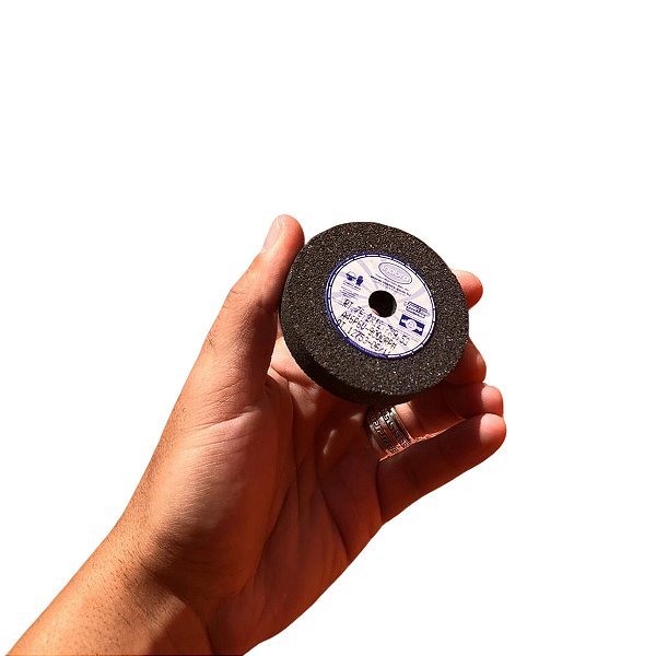 Rebolo Disco De Desbaste Acabamento Aço Furadeira 63 x 12mm