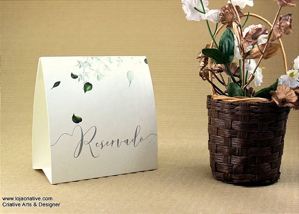 Reservas de mesa orgânico