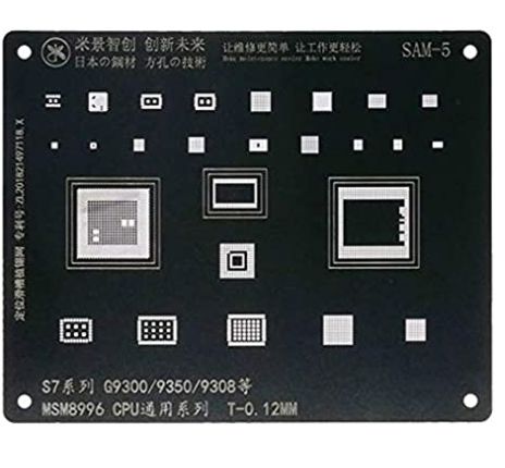 Stencil BGA Reballing for Samsung S7, G9300, G9350, G9308 (SAM-5)